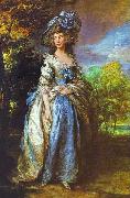 Thomas Gainsborough Lady Sheffield painting